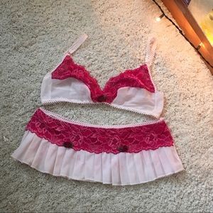Muse lingerie sexy lace outfit
